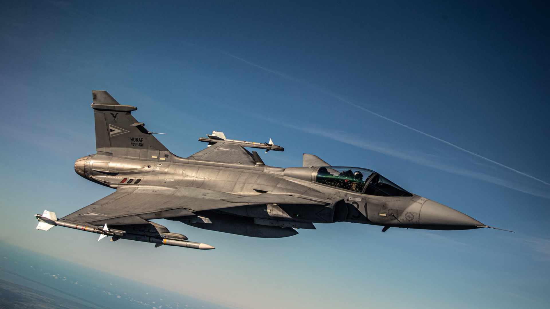 Hungarian Air Force completes Baltic air-policing mission